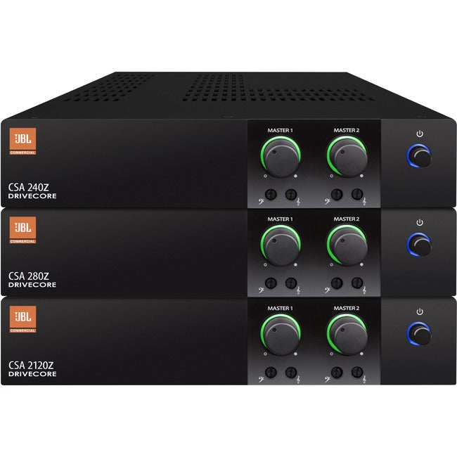 JBL Commercial CSA 240Z Amplifier - 80 W RMS - 2 Channel NCSA240Z-U-US