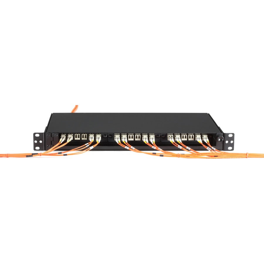 JPM400 Series Rackmount Fiber Enclosure - 1U, Black Box JPM407A-R5