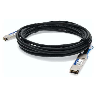 Juniper Networks JNP-QSFP-DAC-5MA to Brocade (Formerly) 40G-QSFP-QSFP-C-0501 Comp TAA 40GBase-CU QSFP+ to QSFP+ DAC (Active Twinax, 5m) ADD-QJUQBR-ADAC5M