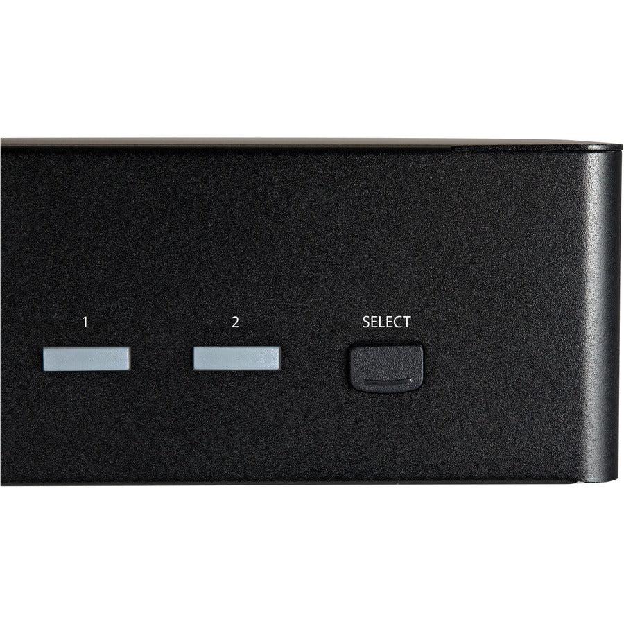 KVM Monitor Switch 4K 60Hz - Dual HDMI Desktop Control | StarTech SV231DHU34K6