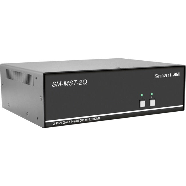 KVM Monitor Switches - SM-MST-2Q Quad-Head DisplayPort KVM | TecISoft