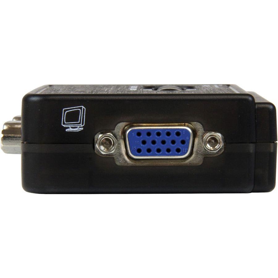 KVM Switch 2 Port - USB VGA Audio Computer Monitor Switch | StarTech.com SV211KUSB