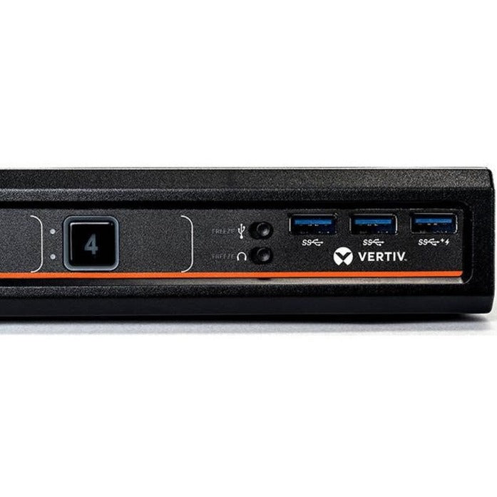 KVM Switch 4 Port - Commercial MultiViewer 4K UHD Display Management | TecISoft SVMV240DPH-400