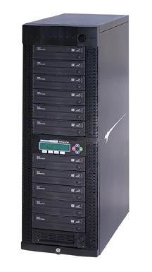 Kanguru 11 Target, 24x Network DVD Duplicator with Internal Hard Drive NET-DVDDUPE-S11