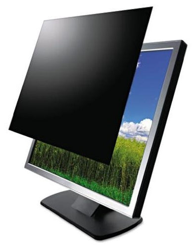 Kantek LCD Monitor Blackout Privacy Screens Black SVL18.5W