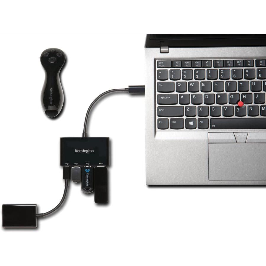 Kensington Ch1000 Usb-C 4-Port Hub
