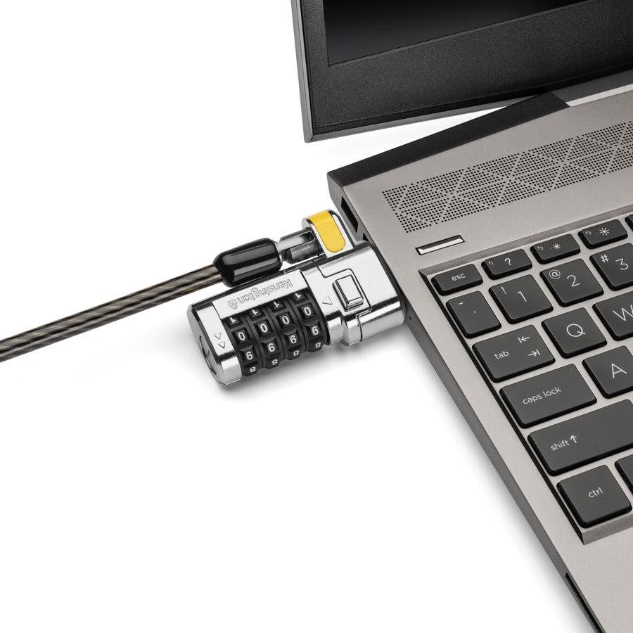 Kensington Clicksafe® Combination Laptop Lock For Nano Security Slot (Master Coded Version)