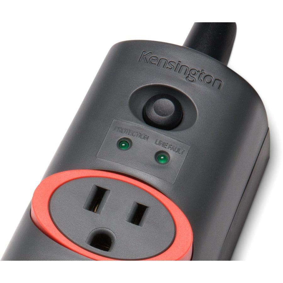 Kensington K62144Na Surge Protector Multicolour 6 Ac Outlet(S) 2.4 M
