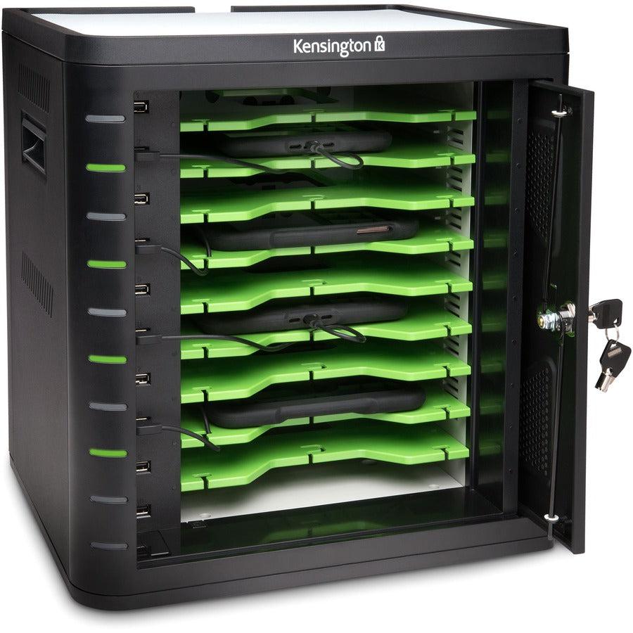 Kensington K67862Am Portable Device Management Cart/Cabinet Portable Device Management Cabinet Black