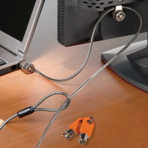 Kensington Microsaver® Twin Cable Lock 2.3 M