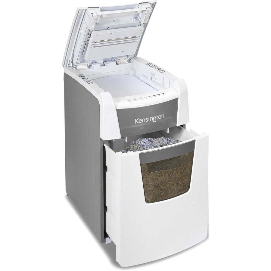 Kensington OfficeAssist Auto Feed Shredder A1500-HS Anti-Jam Micro Cut K52050AM