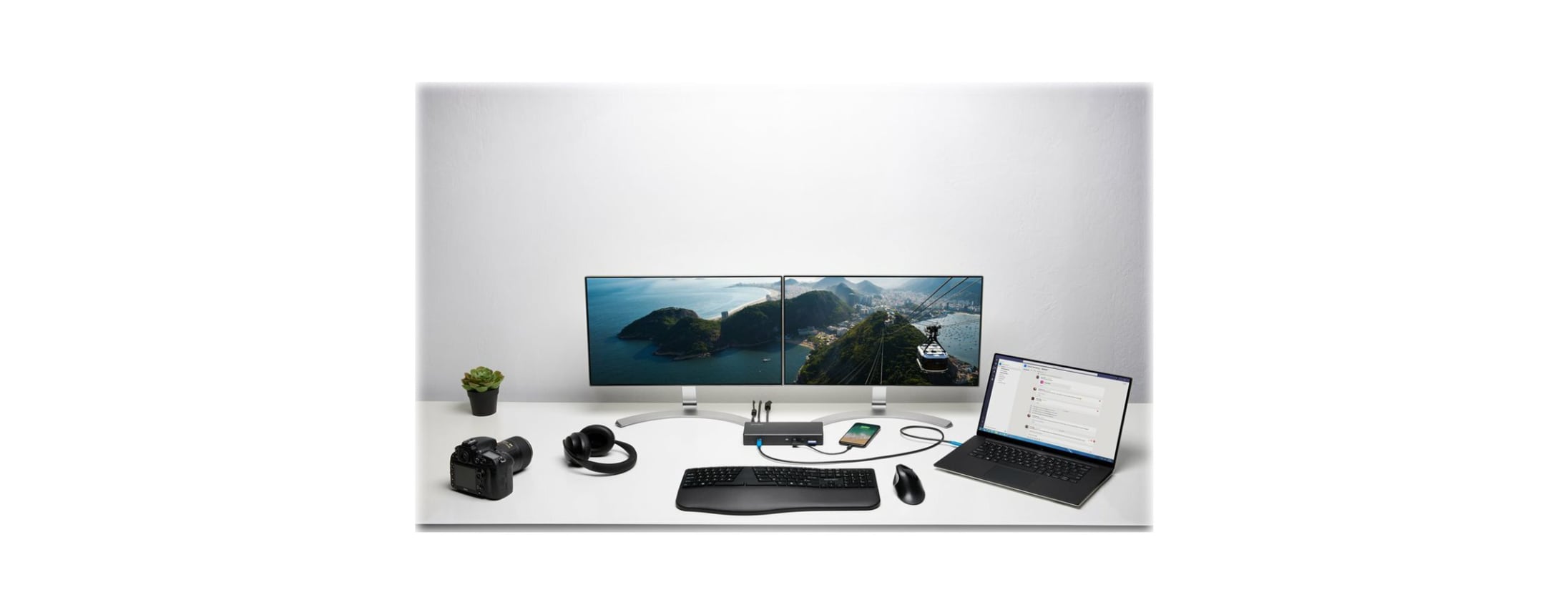 Kensington Sd4855P Usb-C 10Gbps Dual Video Driverless Docking Station - 100W Pd - Dp++/Hdmi (Dfs)