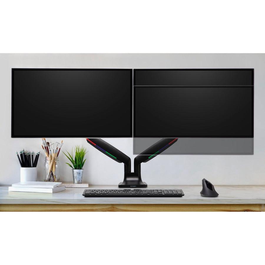 Kensington Smartfit® One-Touch Height Adjustable Dual Monitor Arm