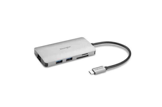 Kensington Uh1400P Usb-C 8-In-1 Driverless Mobile Dock