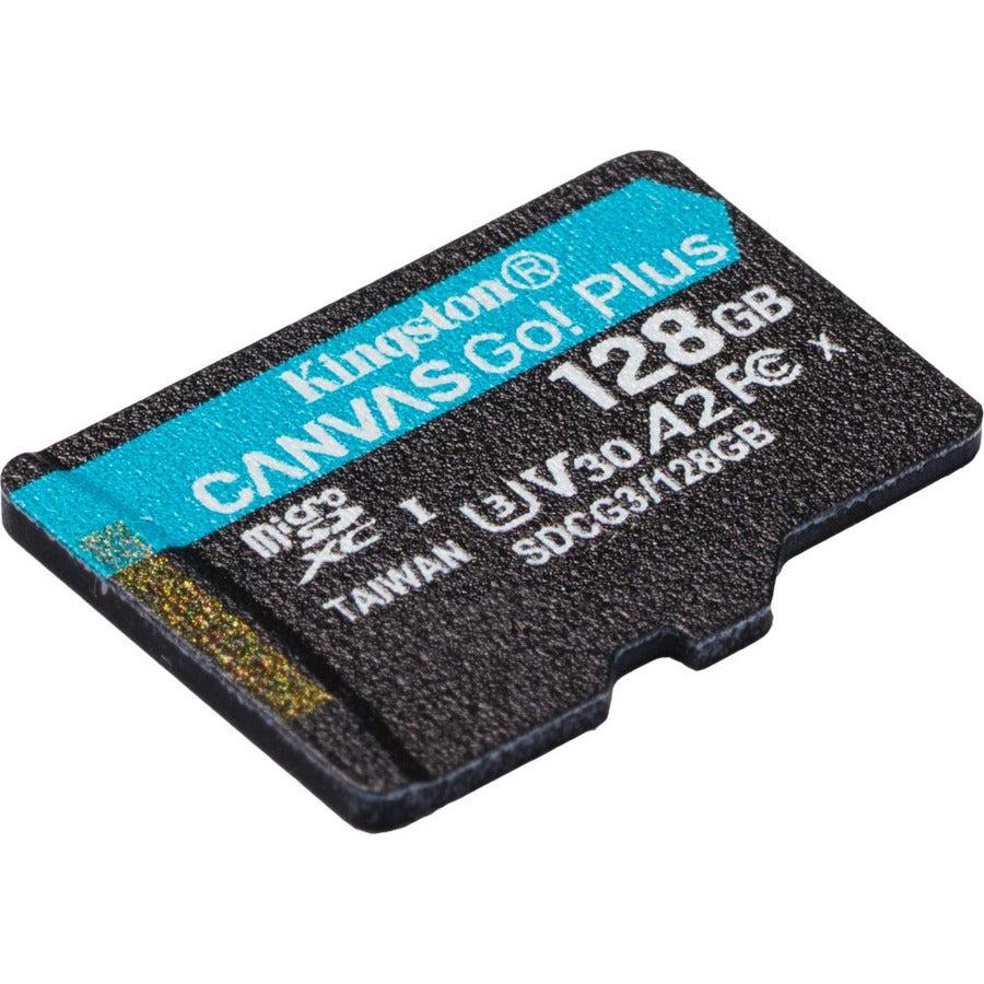 Kingston Canvas Go! Plus SDCG3 128 GB Class 10/UHS-I (U3) microSDXC SDCG3/128GBSP
