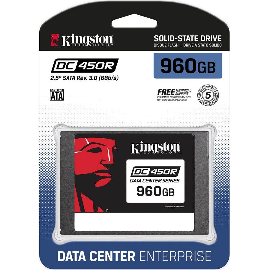 Kingston DC450R 960 GB Solid State Drive - 2.5 Internal - SATA (SATA/600)" SEDC450R/960GBK