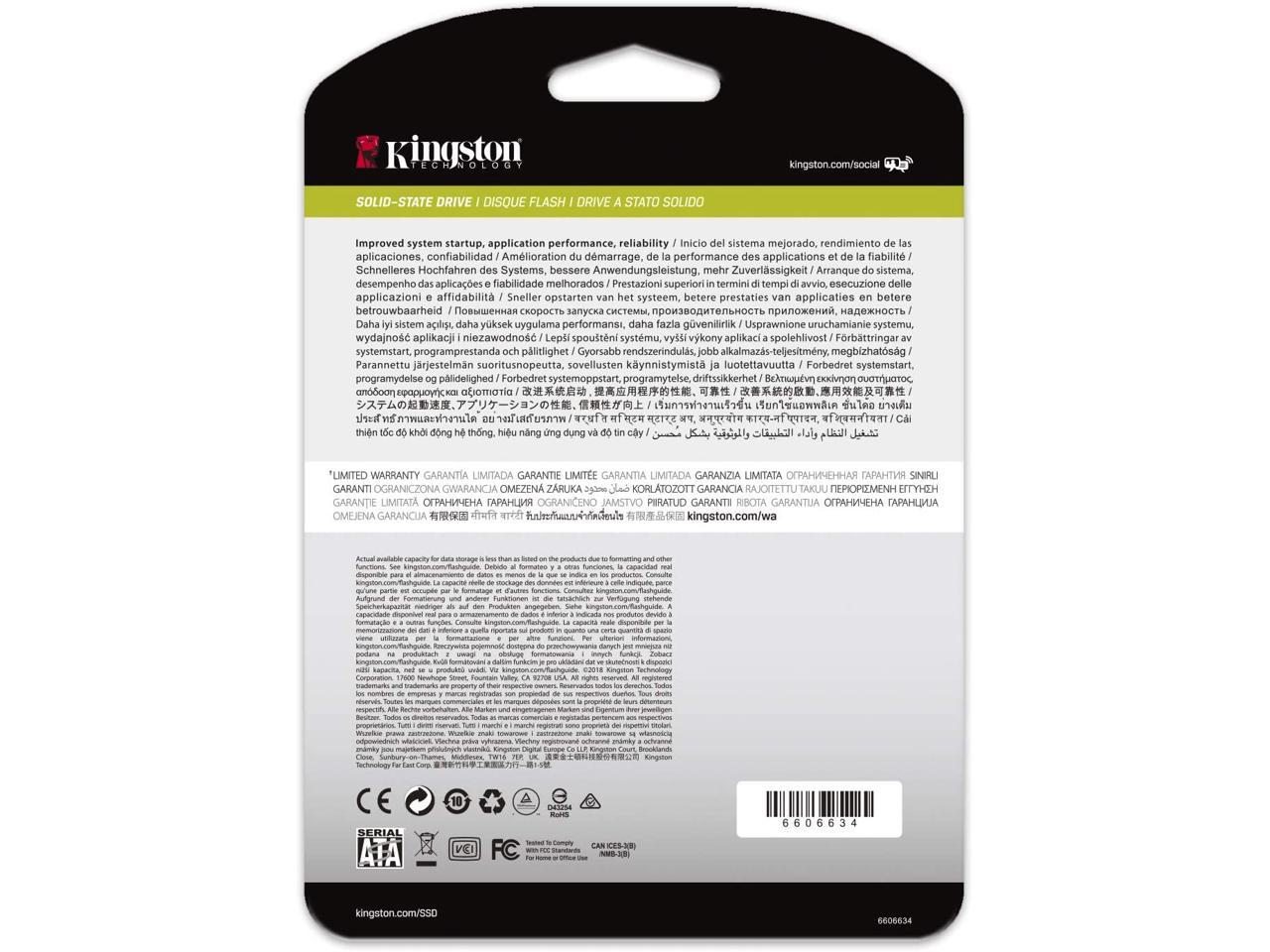 Kingston Dc500M 3.84Tb Sata Iii 3D Tlc 2.5" Internal Solid State Disk Ssd