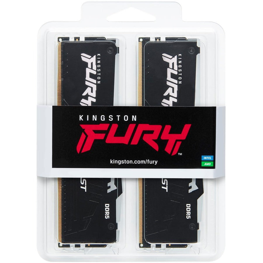 Kingston FURY Beast 16GB (2 x 8GB) DDR5 SDRAM Memory Kit KF556C40BBAK2-16