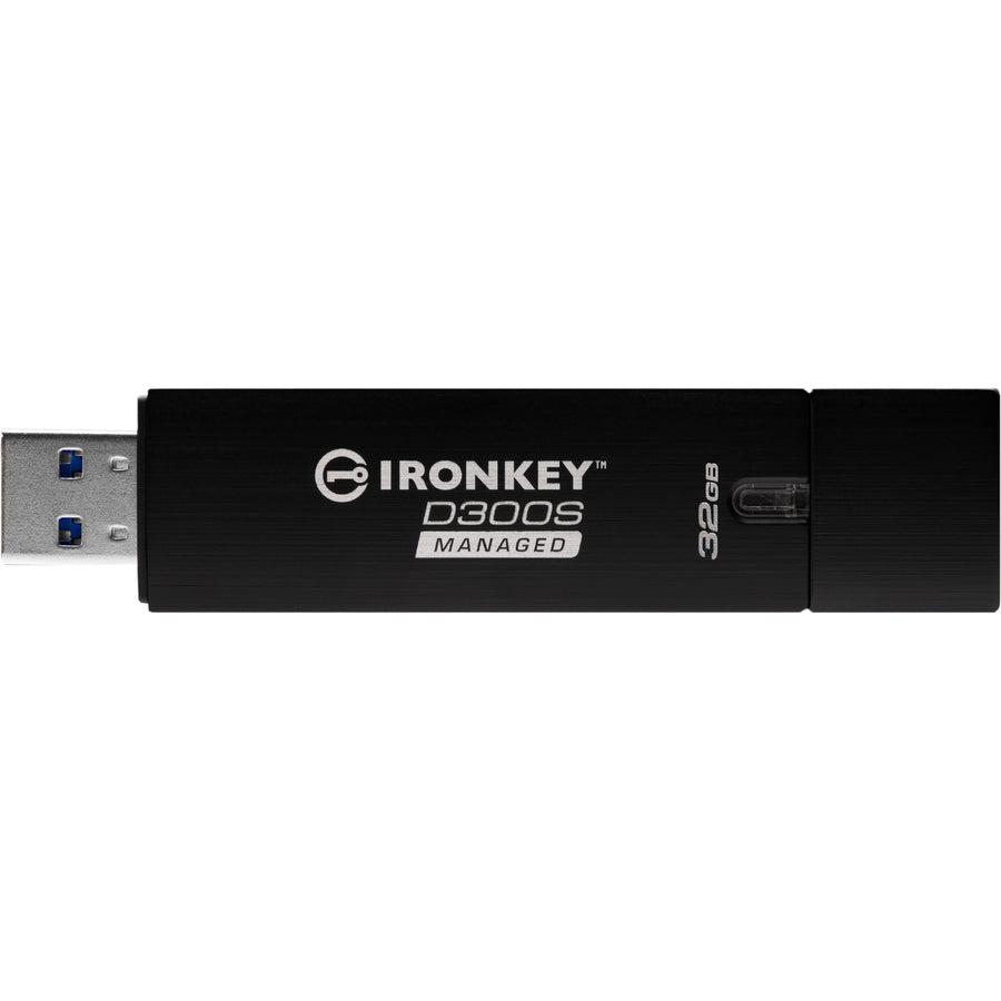 Kingston Technology D300S Usb Flash Drive 32 Gb Usb Type-A 3.2 Gen 1 (3.1 Gen 1) Black
