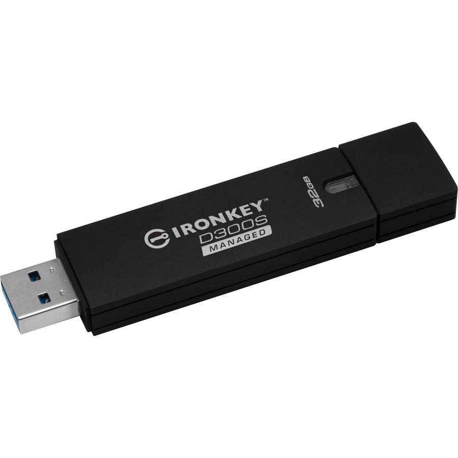 Kingston Technology D300S Usb Flash Drive 32 Gb Usb Type-A 3.2 Gen 1 (3.1 Gen 1) Black