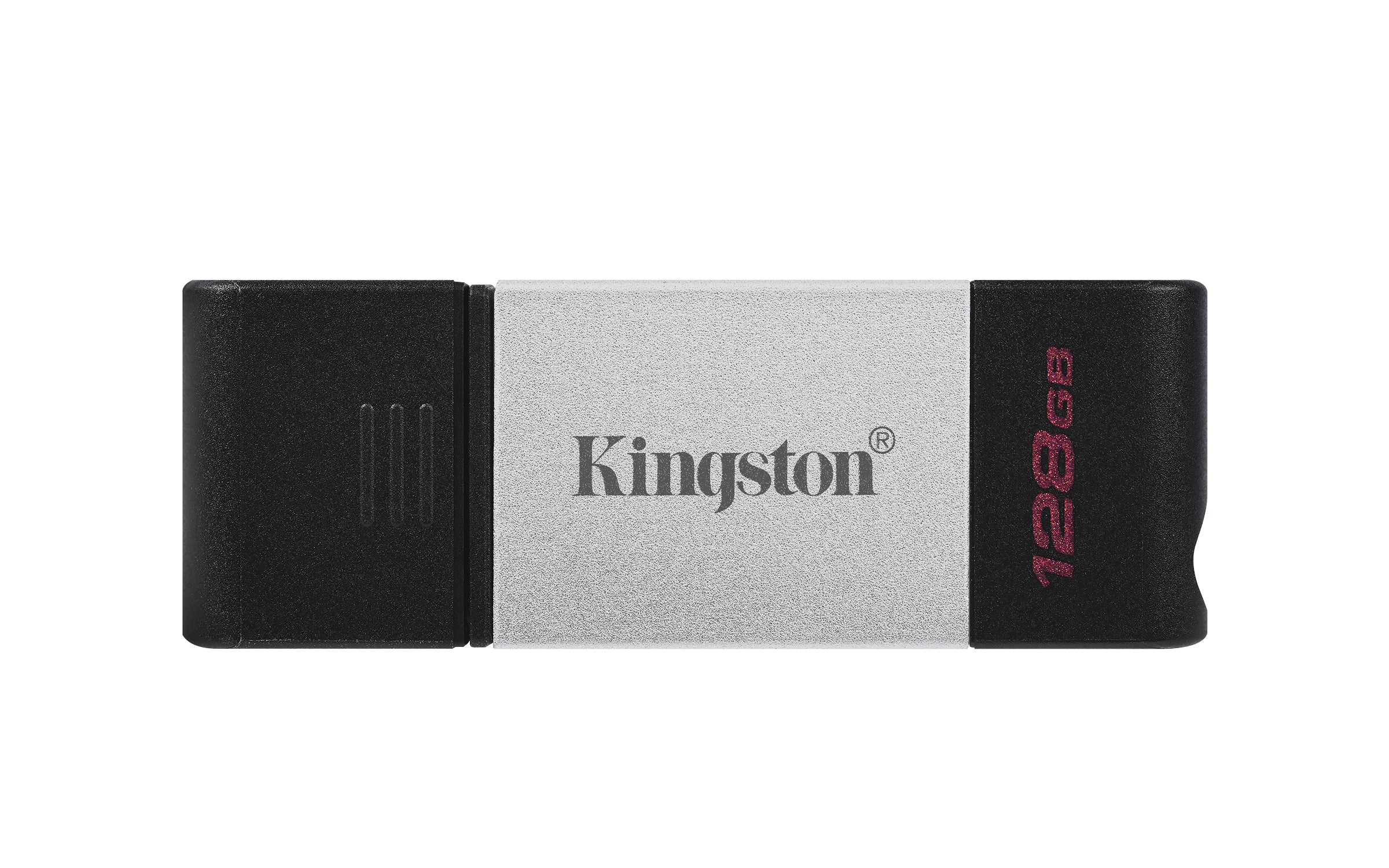 Kingston Technology Datatraveler 80 Usb Flash Drive 128 Gb Usb Type-C 3.2 Gen 1 (3.1 Gen 1) Black, Silver