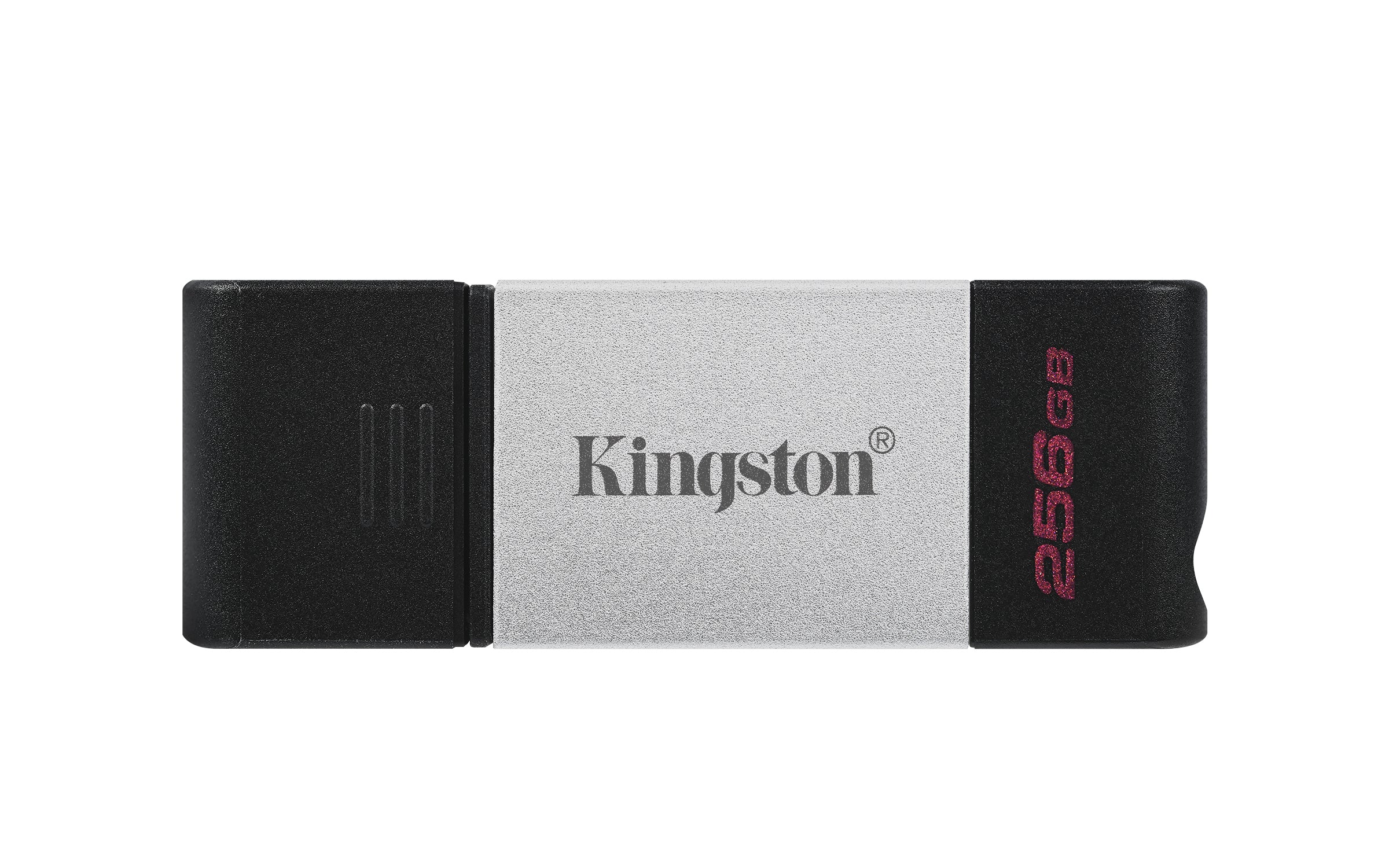 Kingston Technology Datatraveler 80 Usb Flash Drive 256 Gb Usb Type-C 3.2 Gen 1 (3.1 Gen 1) Black, Silver