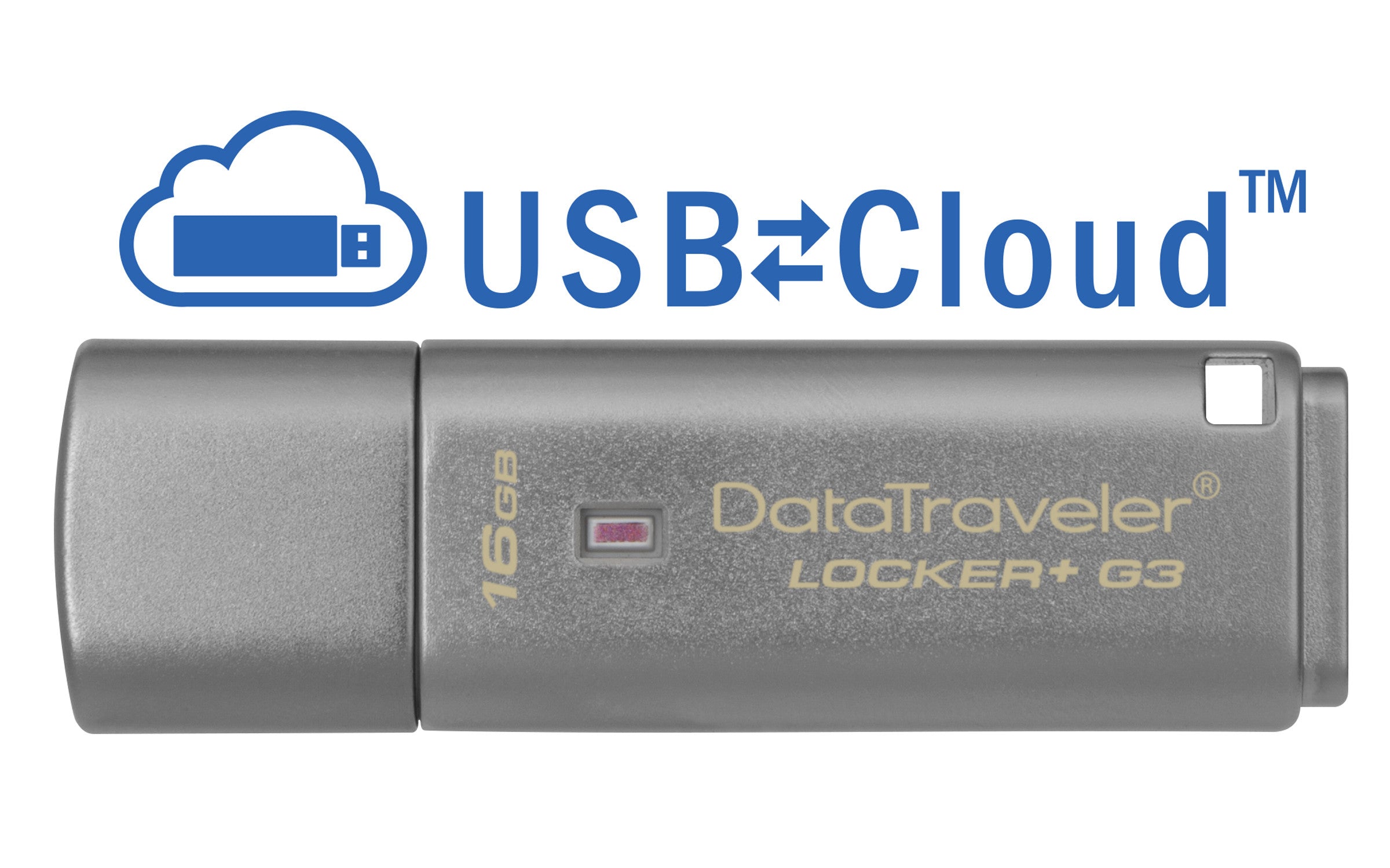 Kingston Technology Datatraveler Locker+ G3 16Gb Usb Flash Drive Usb Type-A 3.2 Gen 1 (3.1 Gen 1) Silver