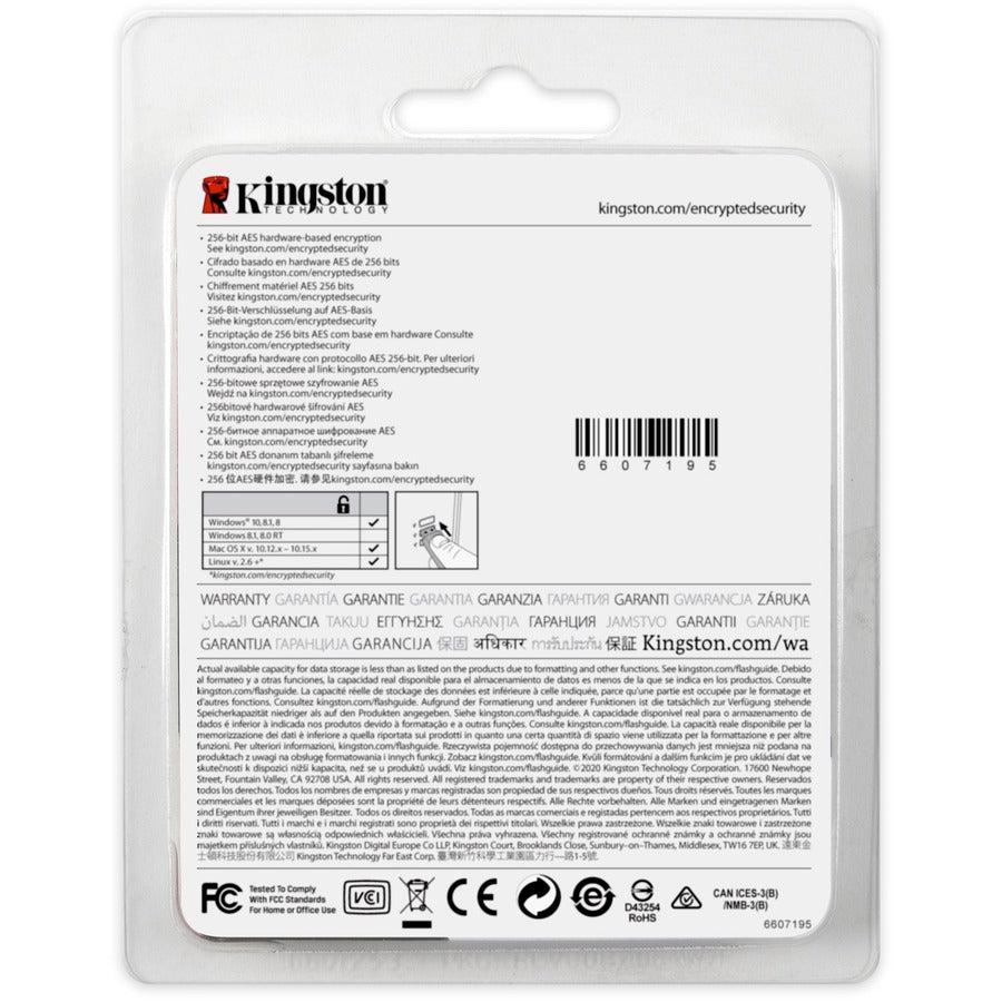 Kingston Technology Datatraveler Vp30 Usb Flash Drive 128 Gb Usb Type-A 3.2 Gen 2 (3.1 Gen 2) Blue