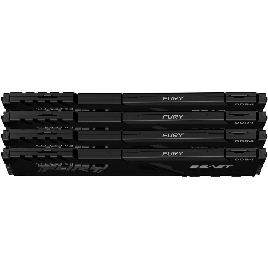 Kingston Technology Fury Beast Memory Module 64 Gb 4 X 16 Gb Ddr4 2666 Mhz