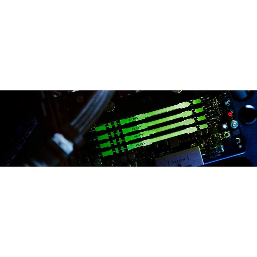 Kingston Technology Fury Beast Rgb Memory Module 64 Gb 4 X 16 Gb Ddr4 3200 Mhz