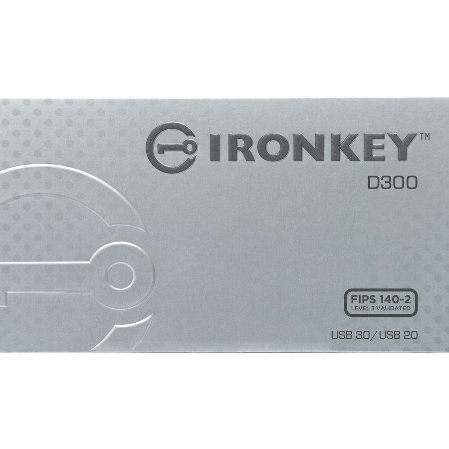 Kingston Technology Ironkey D300 Usb Flash Drive 16 Gb Usb Type-A 3.2 Gen 1 (3.1 Gen 1) Black