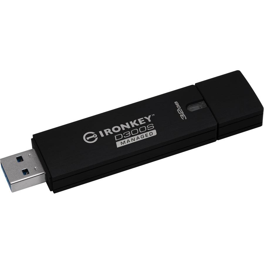 Kingston Technology Ironkey D300 Usb Flash Drive 32 Gb Usb Type-A 3.2 Gen 1 (3.1 Gen 1) Black