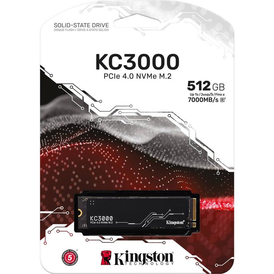 Kingston Technology Kc3000 M.2 512 Gb Pci Express 4.0 3D Tlc Nvme