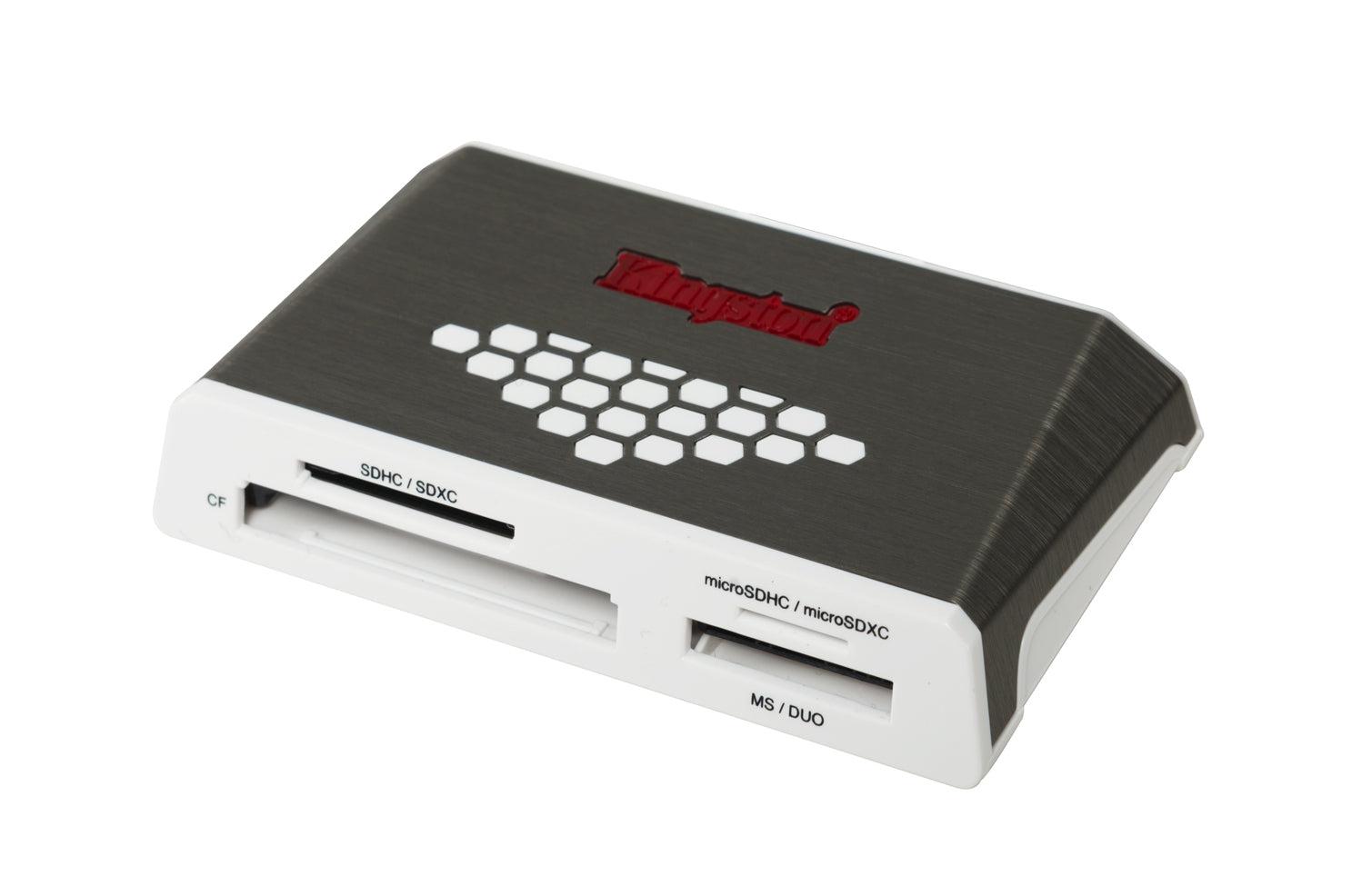 Kingston Technology Usb 3.0 High-Speed Media Reader Card Reader Usb 3.2 Gen 1 (3.1 Gen 1) Grey, White