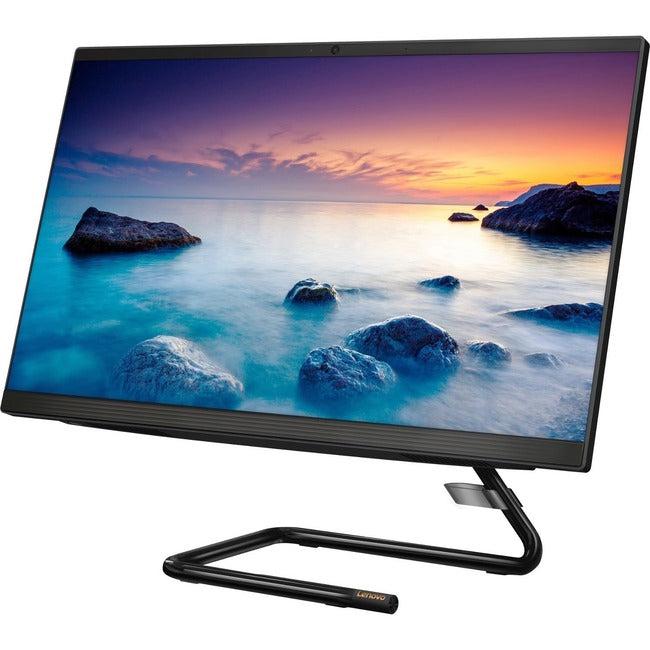 Lenovo-IMSourcing IdeaCentre 3 24IMB05 F0EU00QYUS All-in-One Computer - Intel Core i3 10th Gen i3-10100T - 8 GB - 1 TB HDD - 256 GB SSD - 23.8 Full HD - Desktop - Business Black"