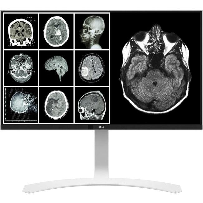 LG 27HJ712C-W 27 Class 4K UHD LCD Monitor - 16:9 - White - TAA Compliant"