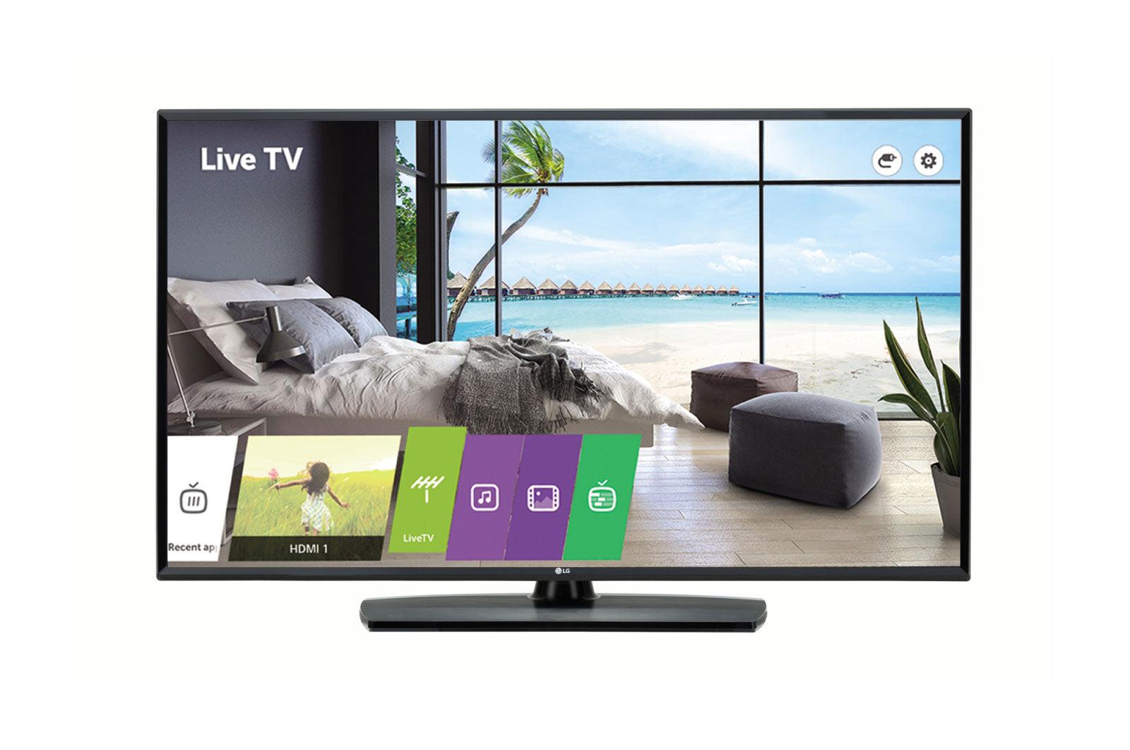 Lg 50Ut340H0Ua Hospitality Tv 127 Cm (50") 4K Ultra Hd 400 Cd/M² Black 20 W