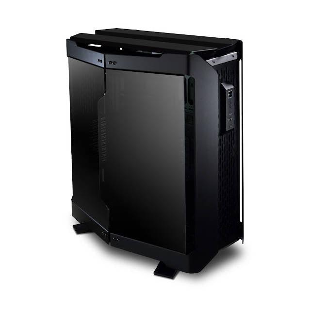 Lian Li Odyssey X Black Tempered Glass On The Left And Right Sides, Aluminum Full Tower Gaming Computer Case - Tr-01X