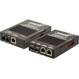 Lantronix 10 100 1000Base-T to 1000Base-X PERP Single-mode SC 10km Transceiver SGFEB1014-130-JP