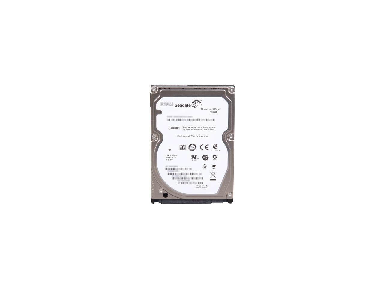 Laptop Hard Drive - Seagate Momentus 5400.6 500GB SATA | TechSoft ST9500325AS