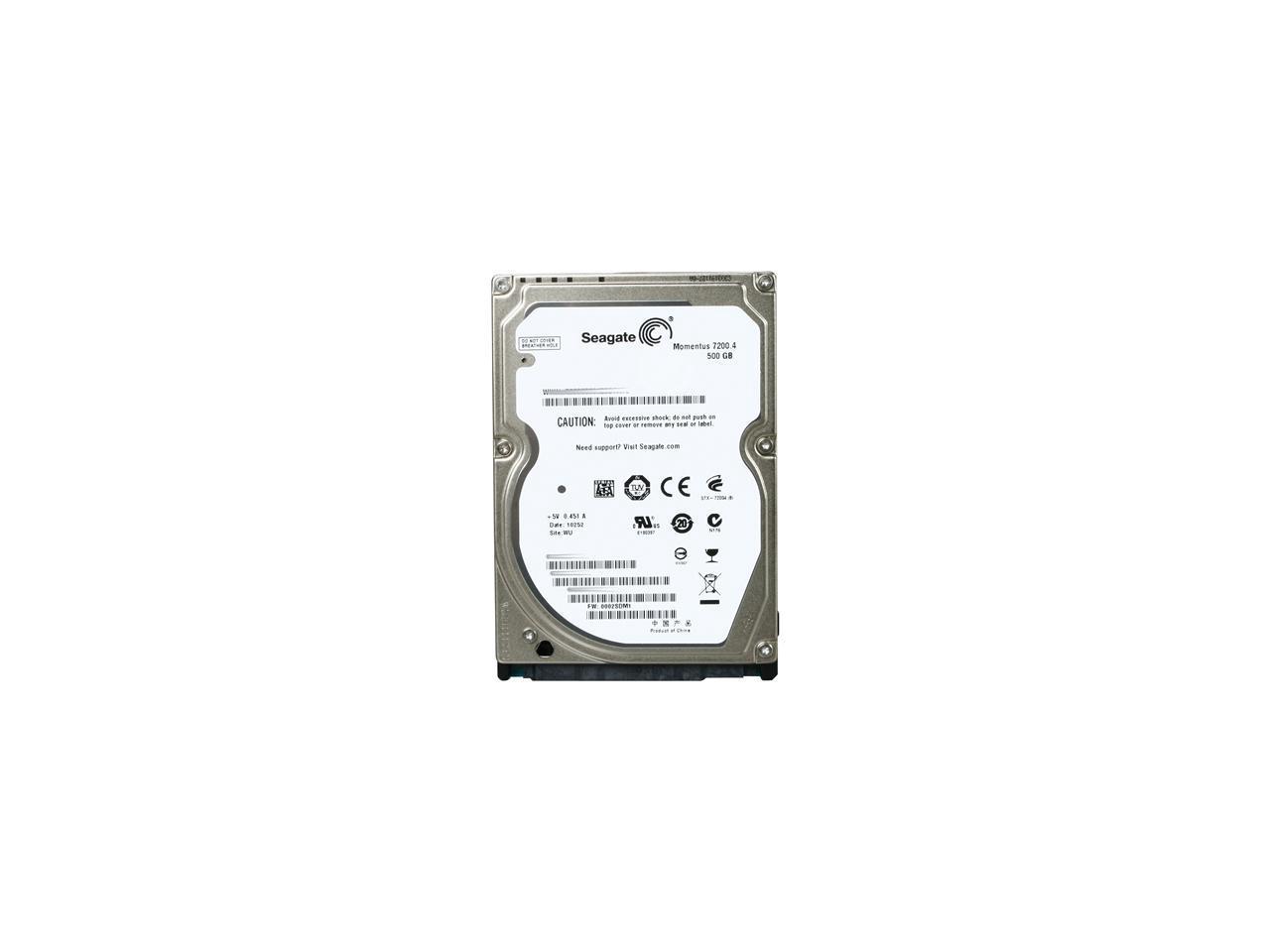 Laptop Hard Drive - Seagate Momentus 7200.4 500GB SATA | TecISoft ST9500420AS