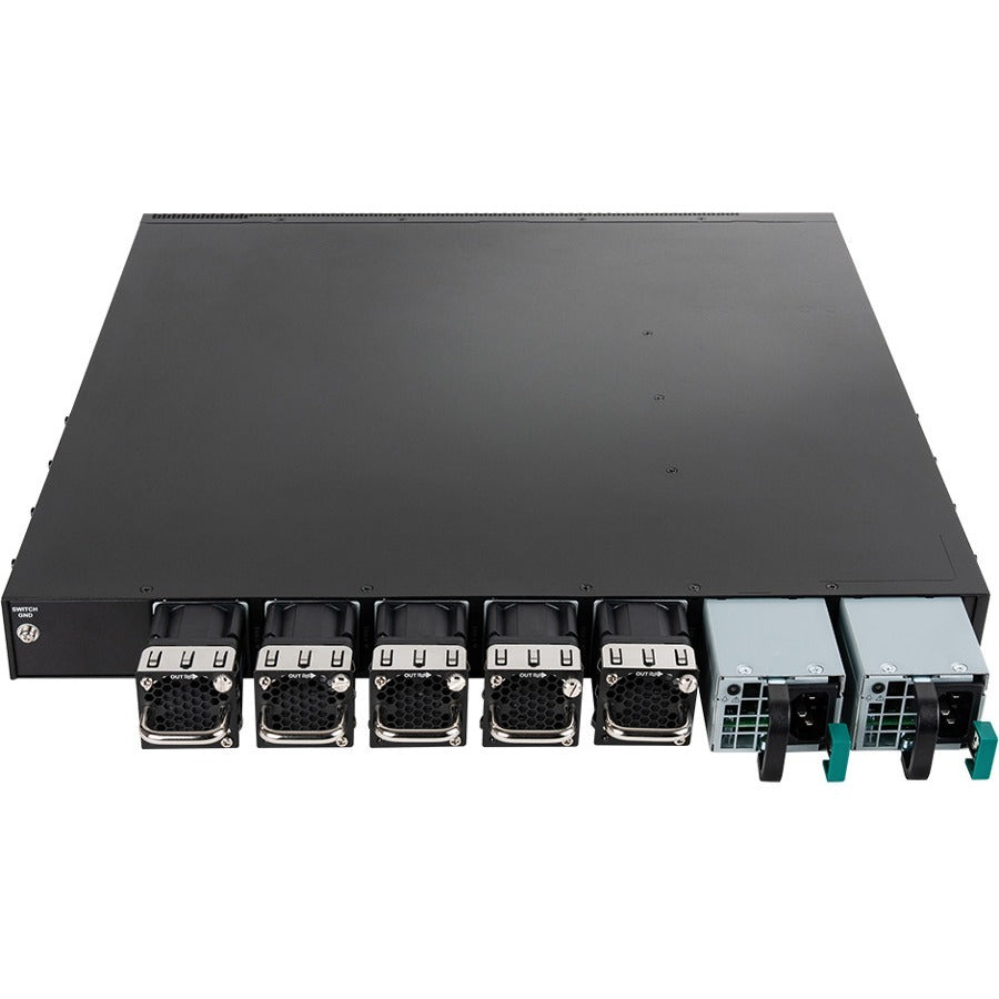 Layer 3 Stackable Switch 54-Port - D-Link DXS-3610-54S 48x 10G SFP+ 6x 100G QSFP28 Data Center | TecISoft DXS-3610-54S/SI