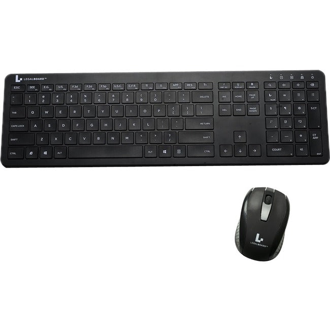 LegalBoard Wireless Keyboard For Lawyers, Compatible with Windows LW-001K
