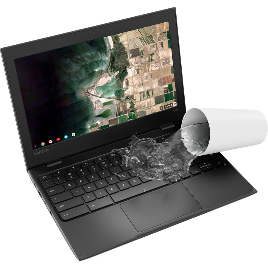 Lenovo 100e Chromebook 2nd Gen 81MA003BUS 11.6 Chromebook - HD - Intel Celeron N4120 - 8 GB - 32 GB Flash Memory - English Keyboard - Black"