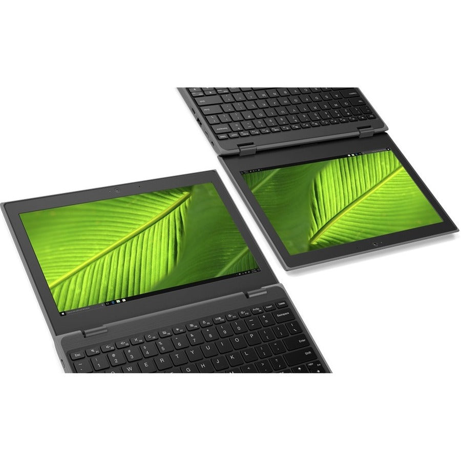 Lenovo 100e Windows 2nd Gen 81M8007JUS 11.6 Netbook - HD - Intel Celeron N4120 - 4 GB - 128 GB SSD - English Keyboard - Black"