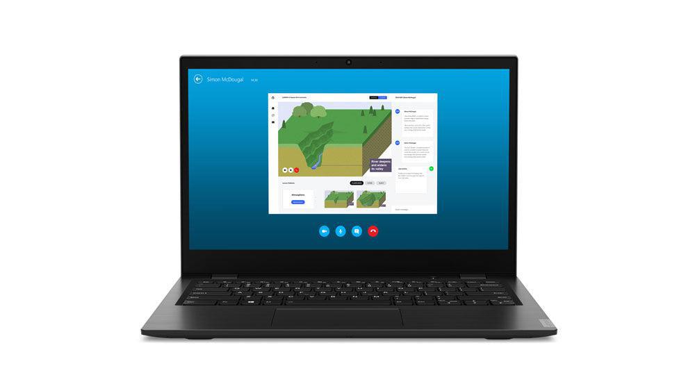 Lenovo 14W Notebook 35.6 Cm (14") Touchscreen Full Hd Amd A6 4 Gb Ddr4-Sdram 128 Gb Ssd Wi-Fi 5 (802.11Ac) Windows 10 Home Black