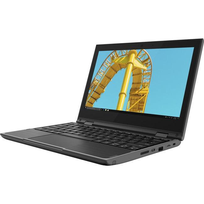 Lenovo 300e Windows 2nd Gen 82GK0010US 11.6 Touchscreen Netbook - HD - AMD 3015e - 4 GB - 128 GB SSD - English (US) Keyboard - Black"