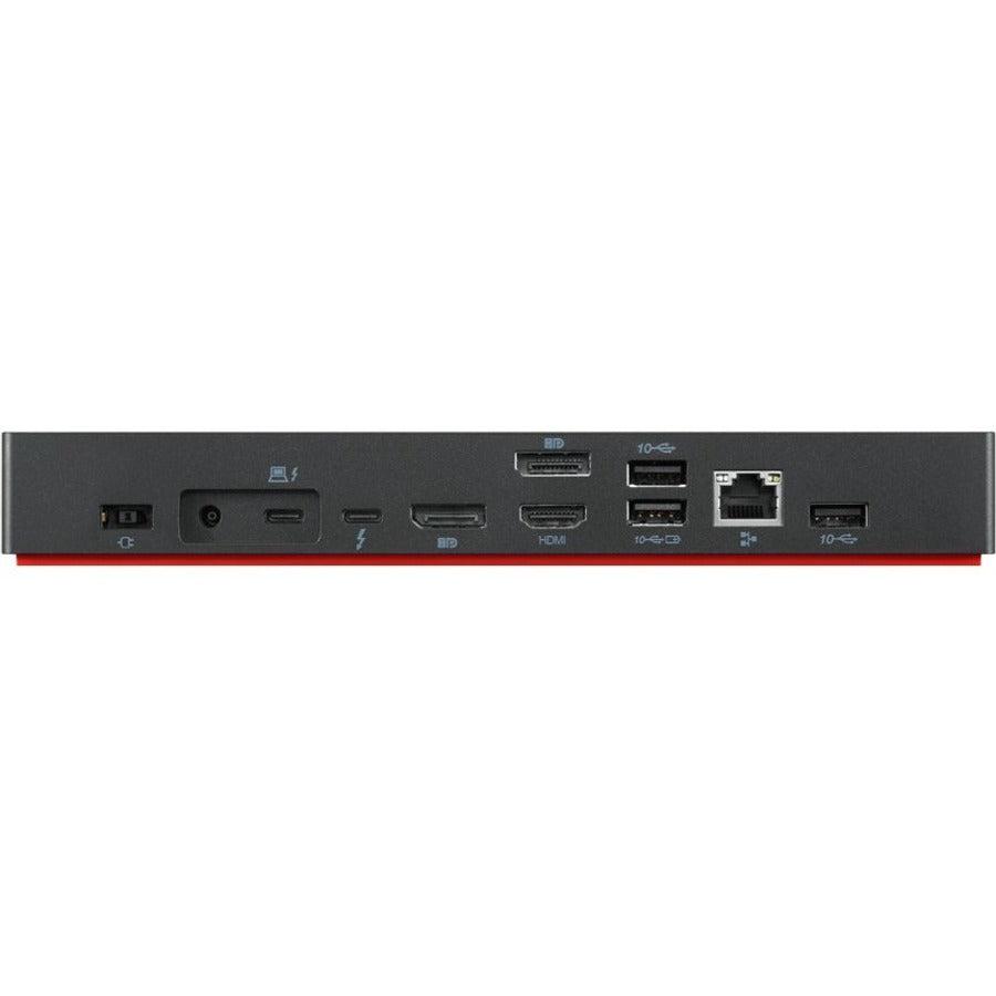 Lenovo 40B00300Us Notebook Dock/Port Replicator Wired Thunderbolt 4 Black, Red