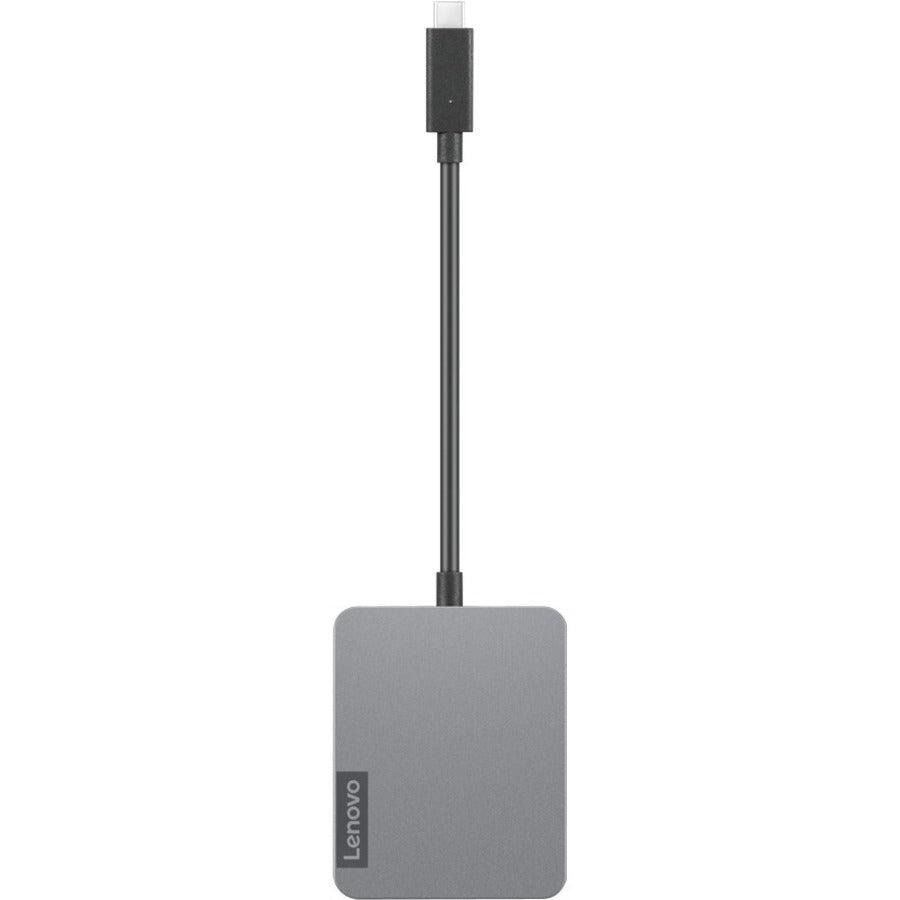 Lenovo 4X91A30366 Interface Hub Usb 2.0 Type-C Grey