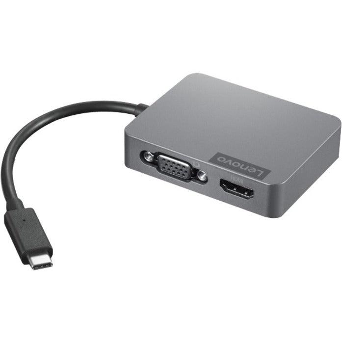 Lenovo 4X91A30366 Interface Hub Usb 2.0 Type-C Grey